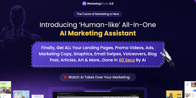 Image for MarketingBlocks AI